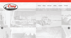 Desktop Screenshot of cruzenergyservices.com